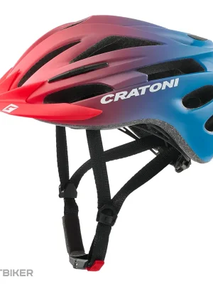 CRATONI Pacer JR. dětská přilba, pacer red/blue matt Zlevněný