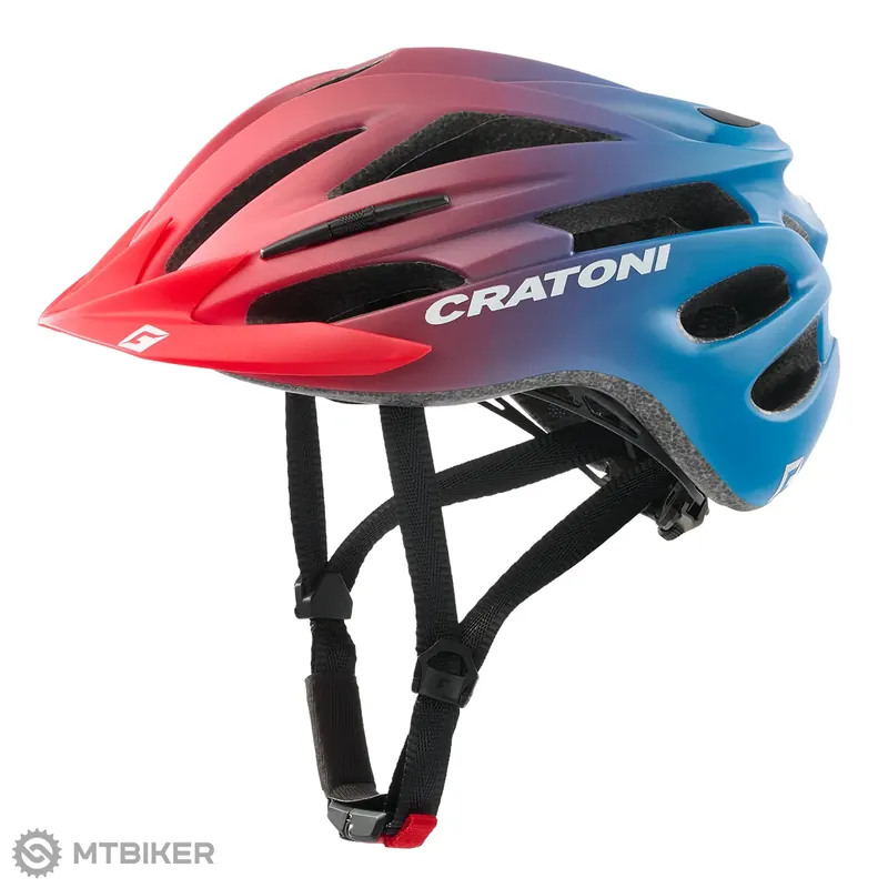 CRATONI Pacer JR. dětská přilba, pacer red/blue matt Zlevněný