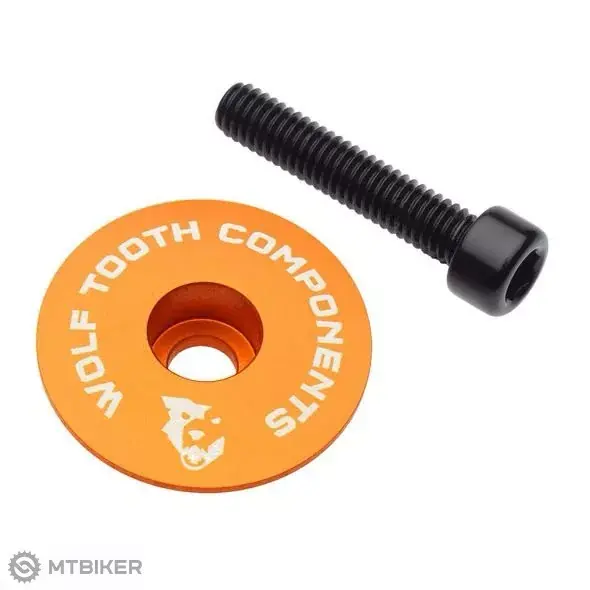 Dokud Zásoby Vydrží Wolf Tooth Ultralight víčko hlavového složení, oranžová