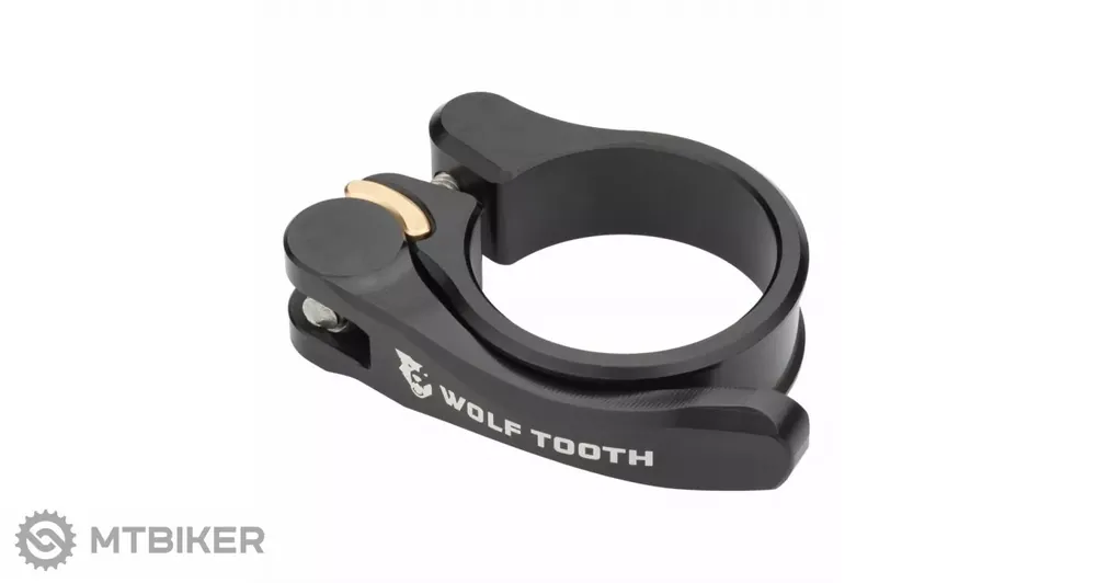 Nakupujte Hned Wolf Tooth objímka na sedlovku, 31.8 mm, černá, Quick Release