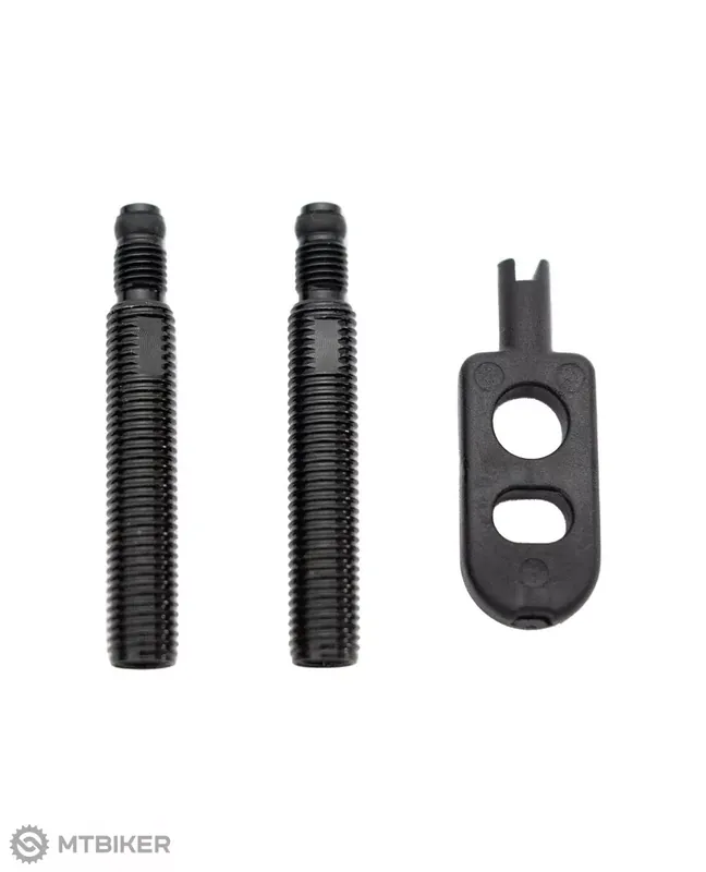 Vortex STRETCH nástavce pro galuskové ventilky, 30 mm, černé Vysoce Kvalitní
