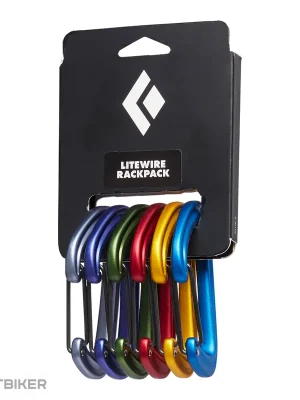 Black Diamond LITEWIRE RACKPACK set karabin, 6 ks Nejlepší Cena