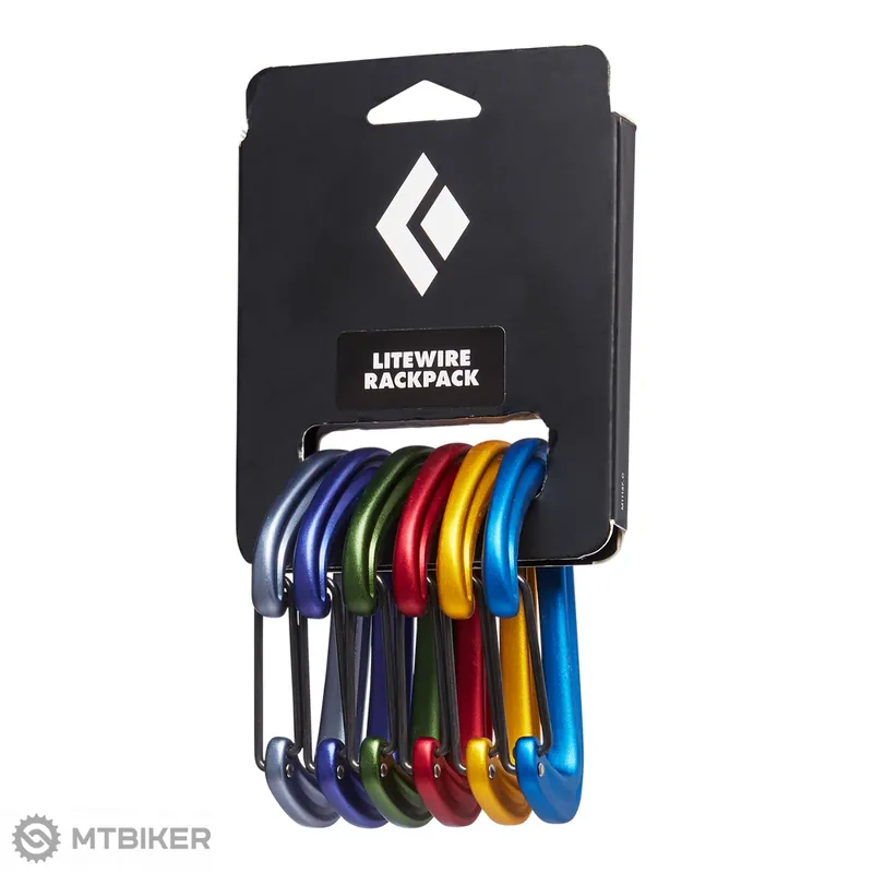 Black Diamond LITEWIRE RACKPACK set karabin, 6 ks Nejlepší Cena