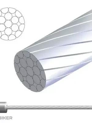 Cenová Bomba Jagwire 71SS4445 - 1.1x4445mm, lanko řadicí nerez.