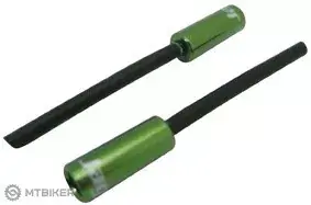 Nejlepší Volba Jagwire BOT051EJ koncovka bowdenu s trubičkou, 4.5 mm, Al, zelená
