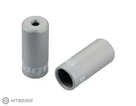 Akce Jagwire BOT192-2SJ koncovka otevřená 4 mm, Al, stříbrná