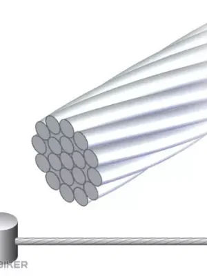 Cenová Bomba Jagwire brzdové MTB lanko 1.6x2000mm, nerez