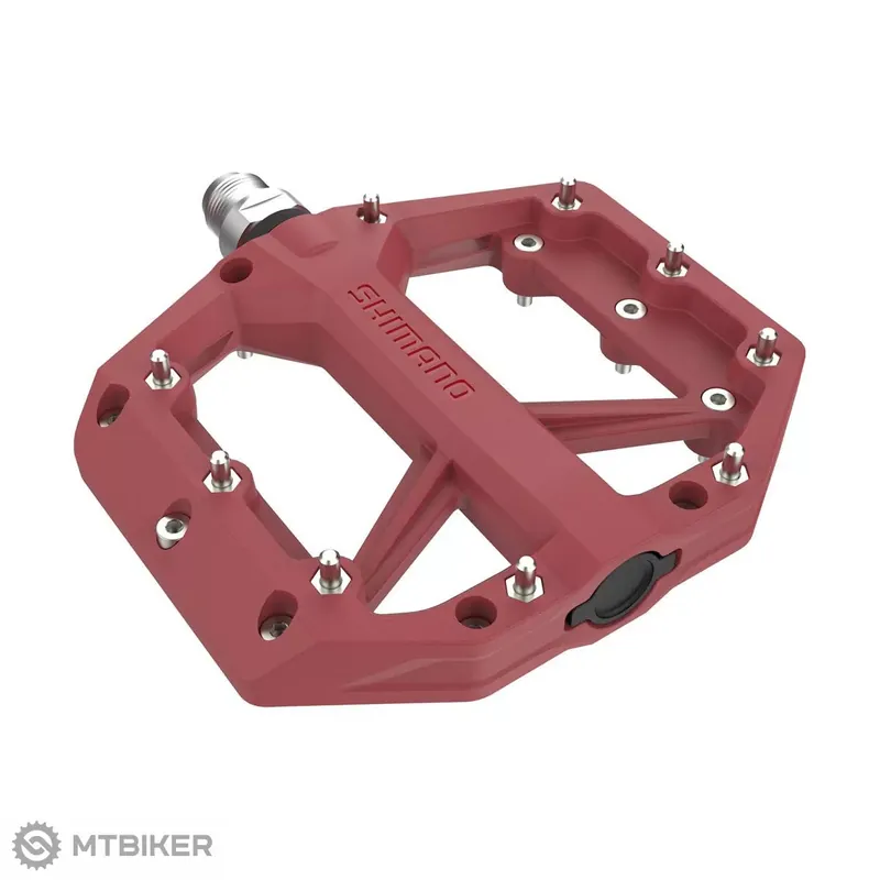 Shimano PD-GR400 platformové pedály, červené Super Cena