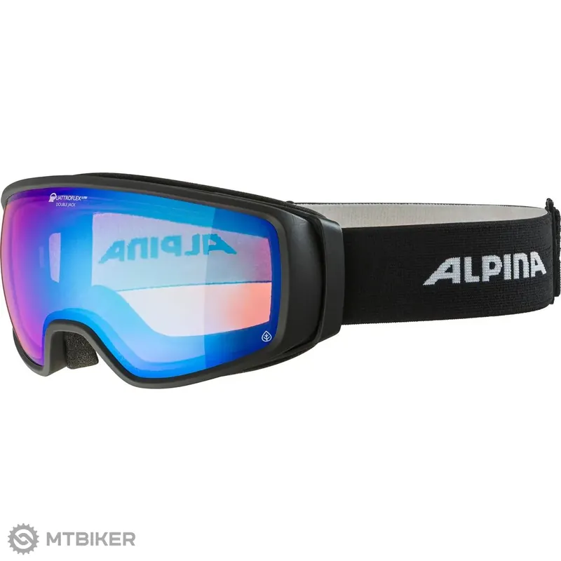 ALPINA DOUBLE JACK PLANET Q-Lite brýle, černá Zlevněný