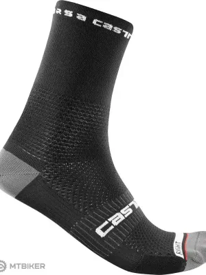 Akční Nabídka Castelli ROSSO CORSA PRO 15 ponožky, černé