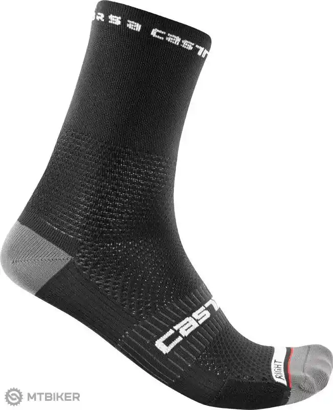 Akční Nabídka Castelli ROSSO CORSA PRO 15 ponožky, černé