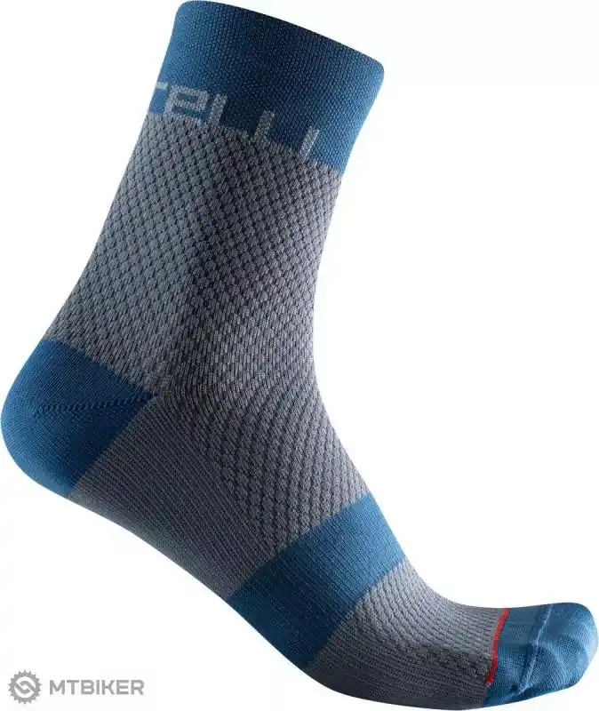 Castelli VELOCISSIMA 12 dámské ponožky, sv. ocel./modrá Oblíbený