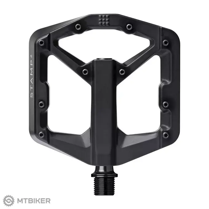 Crankbrothers Stamp 2 Small platformové pedály, černé Výhodná Nabídka