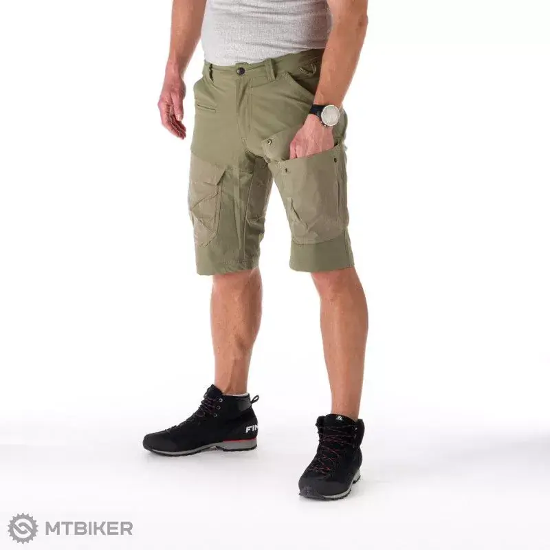 Výhodná Nabídka Northfinder TRAVIS adventure combi šortky, šedozelená