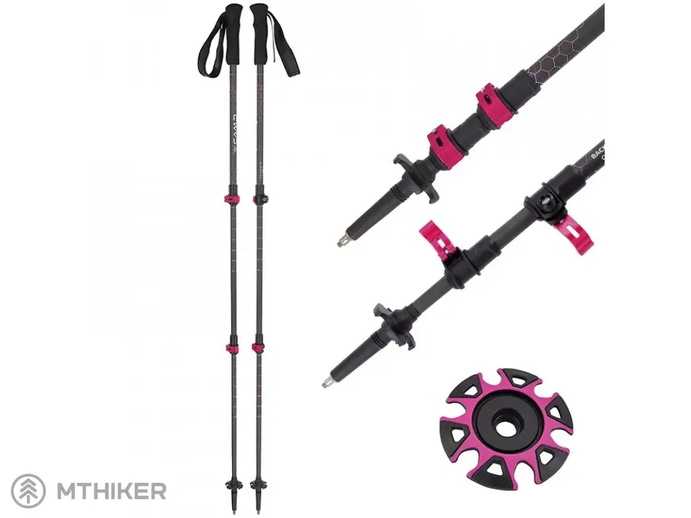 CAMP Backcountry Carbon dámské hole, 66 - 125 cm Ověřený