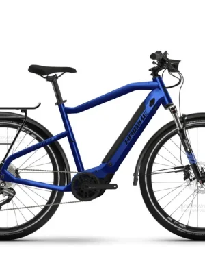 Haibike Trekking 4 High 27,5 elektrokolo, lesklé/matné modré/černé Must-Have