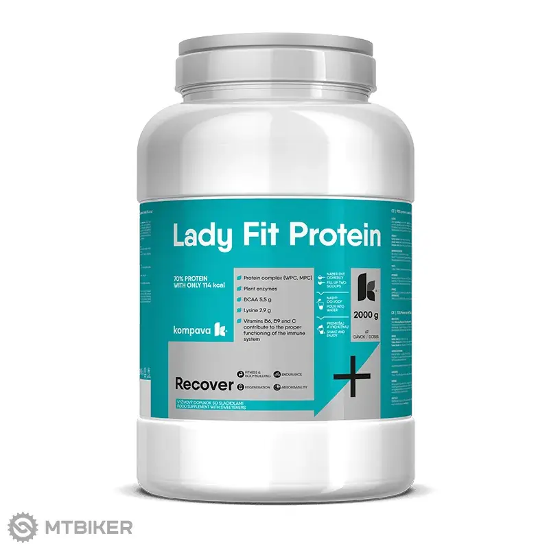 Přímo Od Výrobce Kompava LadyFit protein, 2000 g/67 dávek