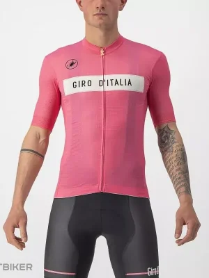 Super Cena Castelli GIRO FUORI dres, růžová