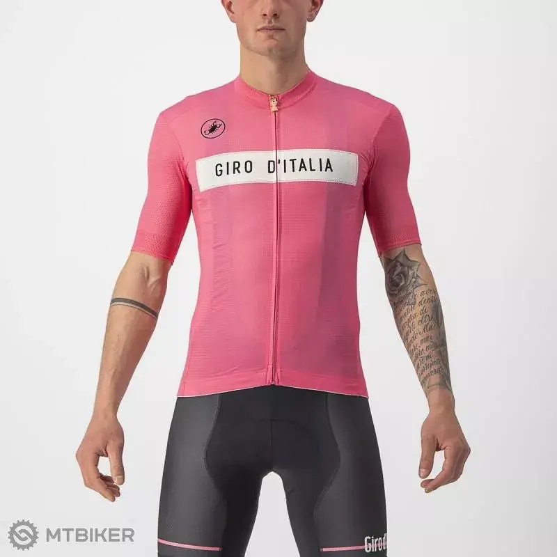 Super Cena Castelli GIRO FUORI dres, růžová