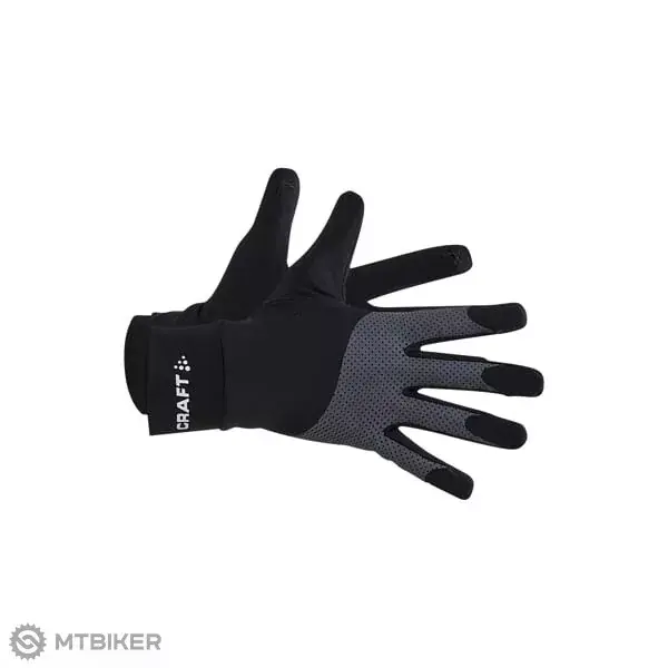 Značkový Craft ADV Lumen Fleece rukavice, černá