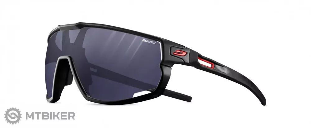 Julbo RUSH Reactiv Performance 0-3 brýle, černá/černá Speciální Cena