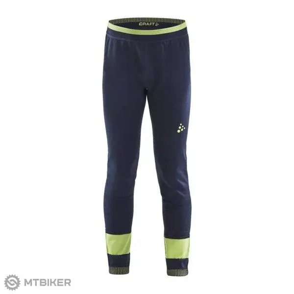 Vysoce Kvalitní Craft Fuseknit Comfort juniorské spodky, tmavě modrá/zelená