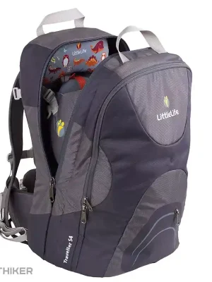 LittleLife Traveller S4 dětský nosič, šedá Akční Nabídka