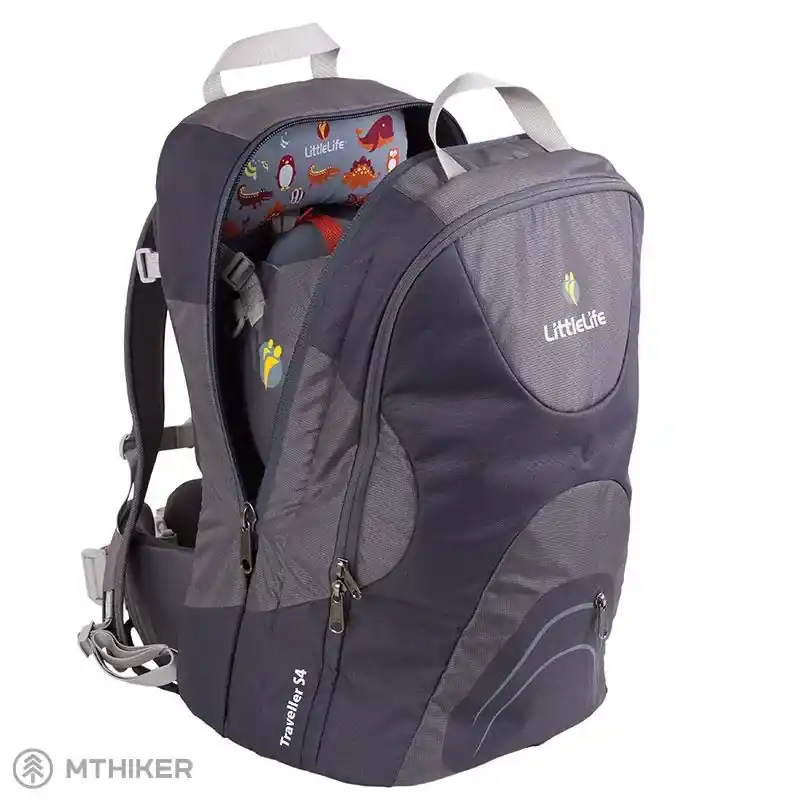 LittleLife Traveller S4 dětský nosič, šedá Akční Nabídka