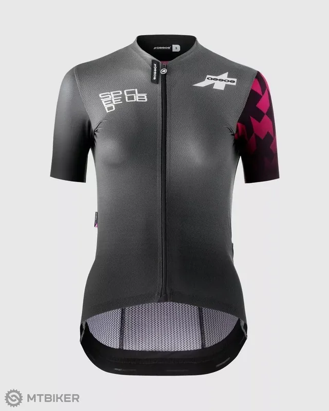 Cenový Hit ASSOS DYORA RS S9 SPEED CLUB dámský dres, šedá/růžová