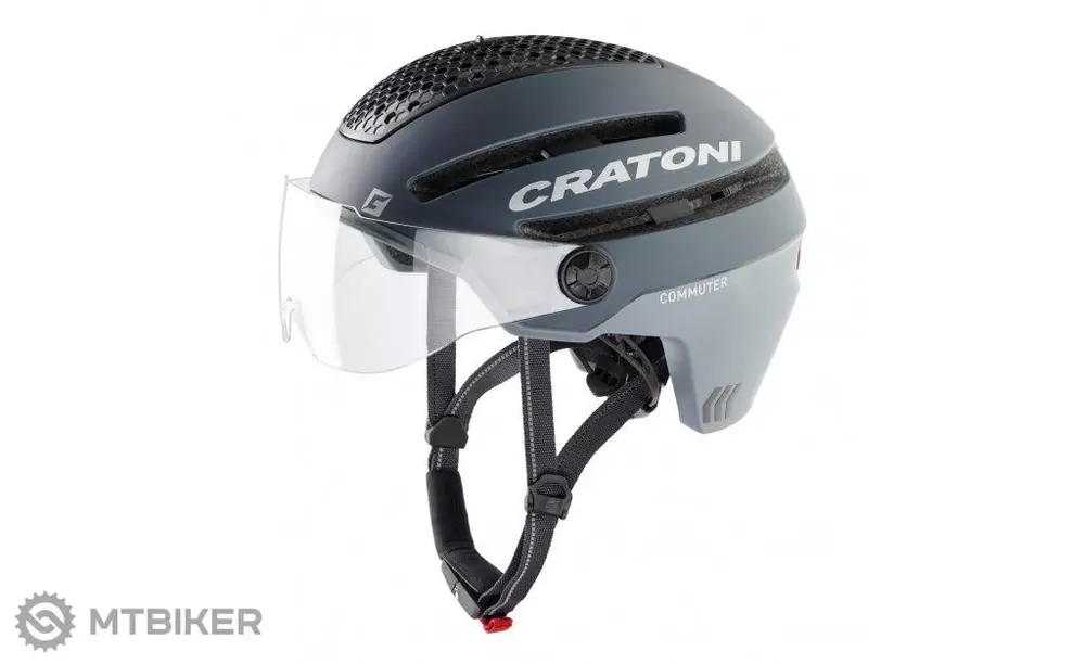 CRATONI COMMUTER přilba, grey matt Levný