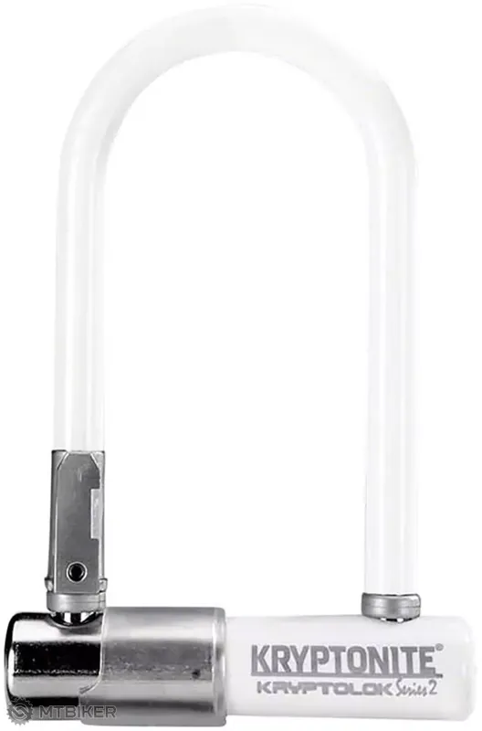 Kryptonite Kryptolok Mini-7 zámek na klíč, bílá Cenový Hit