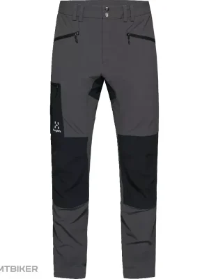 Aktuální Haglöfs Rugged Slim kalhoty, šedá/černá