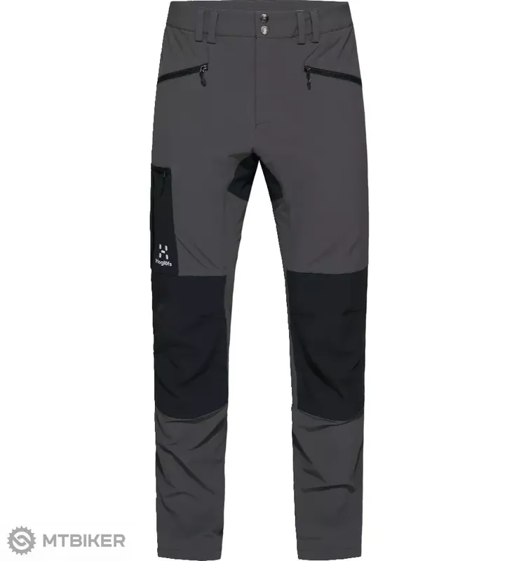 Aktuální Haglöfs Rugged Slim kalhoty, šedá/černá