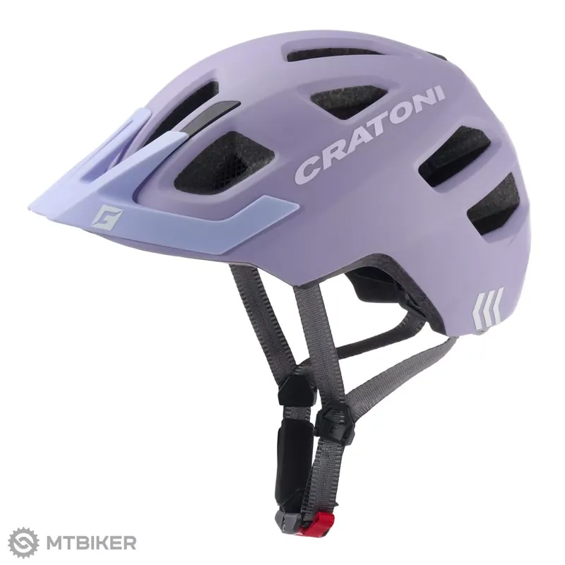 CRATONI Maxster Pro dětská přilba, purple matt Vrácení Zdarma