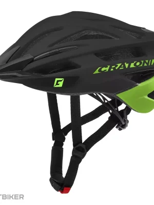 CRATONI Agravic helma, black/lime matt Bezpečná Platba