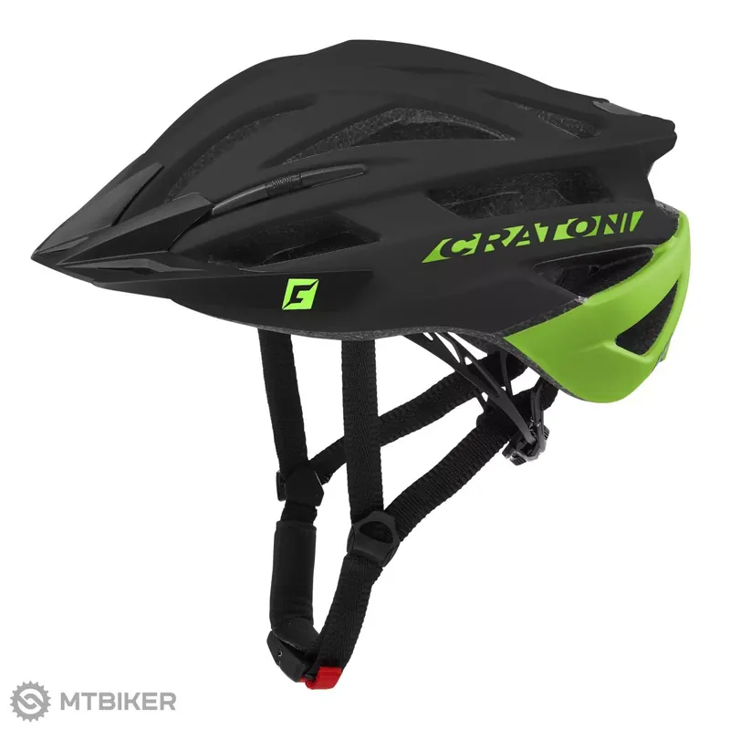CRATONI Agravic helma, black/lime matt Bezpečná Platba