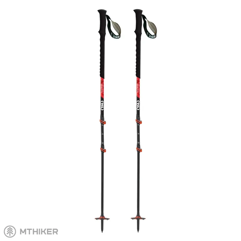 Dokud Zásoby Vydrží TSL Tour Carbon 3 Cross ST Swing hole, 72.5 - 140 cm, červená