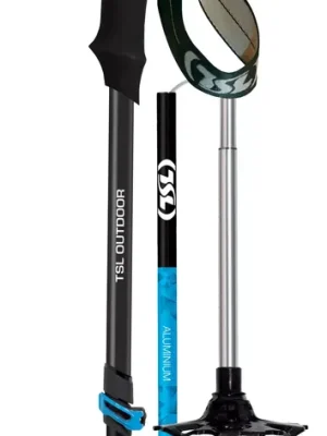 Zlevněný TSL Tour Alu 5 Light Twist hole, 110 - 130 cm, modrá