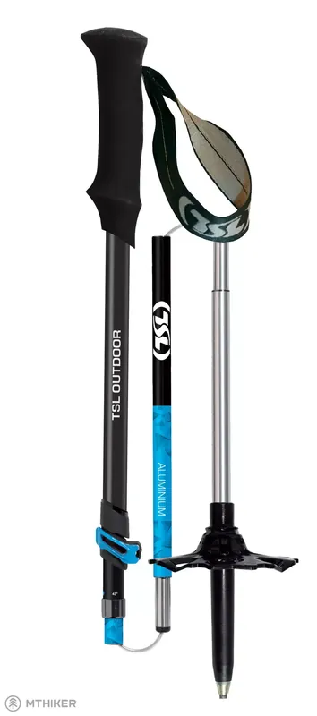 Zlevněný TSL Tour Alu 5 Light Twist hole, 110 - 130 cm, modrá