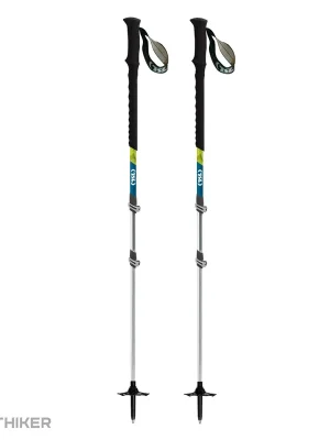 Originální TSL Tour Alu Compact 3 Cross Twist hole, 62 - 125 cm, zelená