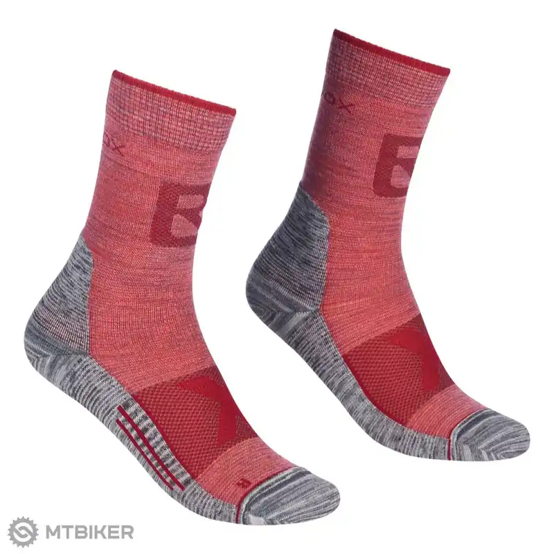 Ortovox Alpinist Pro Compression Mid dámské ponožky, blush Víkendová Akce