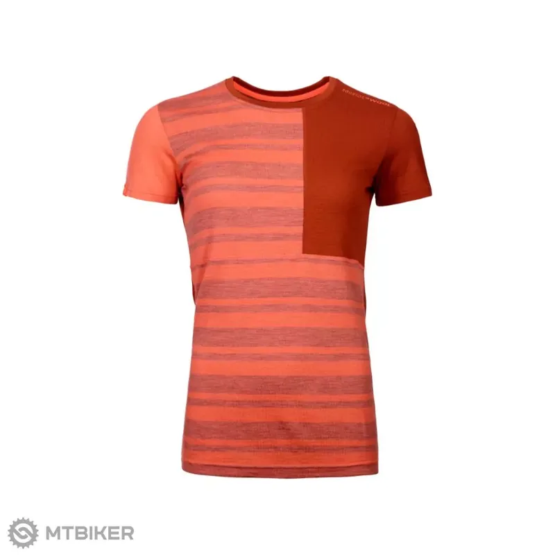 Finální Výprodej Ortovox 185 Rock‘n‘Wool Short dámské triko, coral