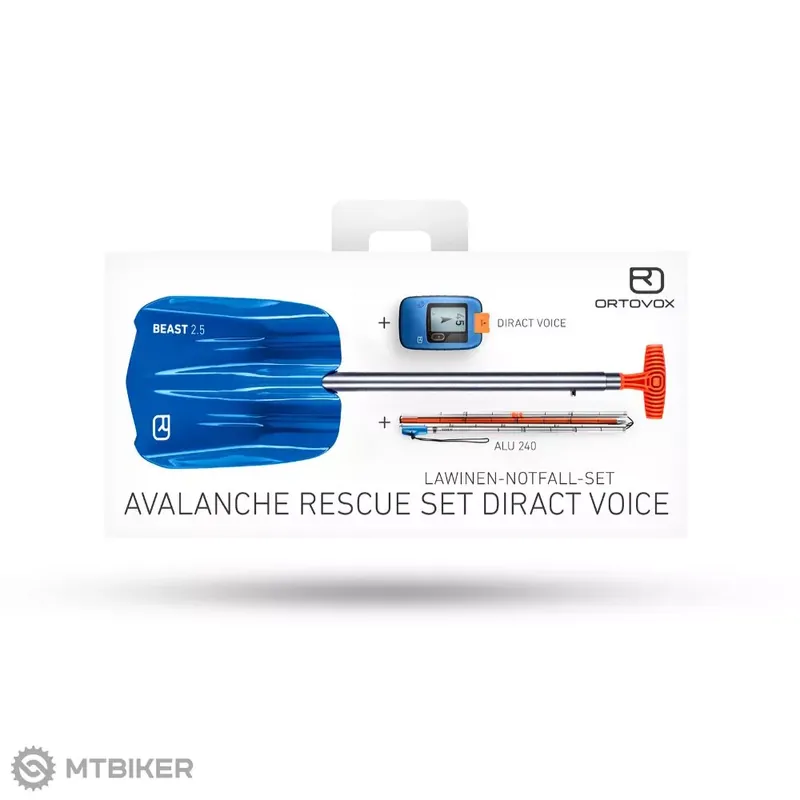 ORTOVOX Rescue Set Diract Voice lavinový set Dokud Zásoby Vydrží