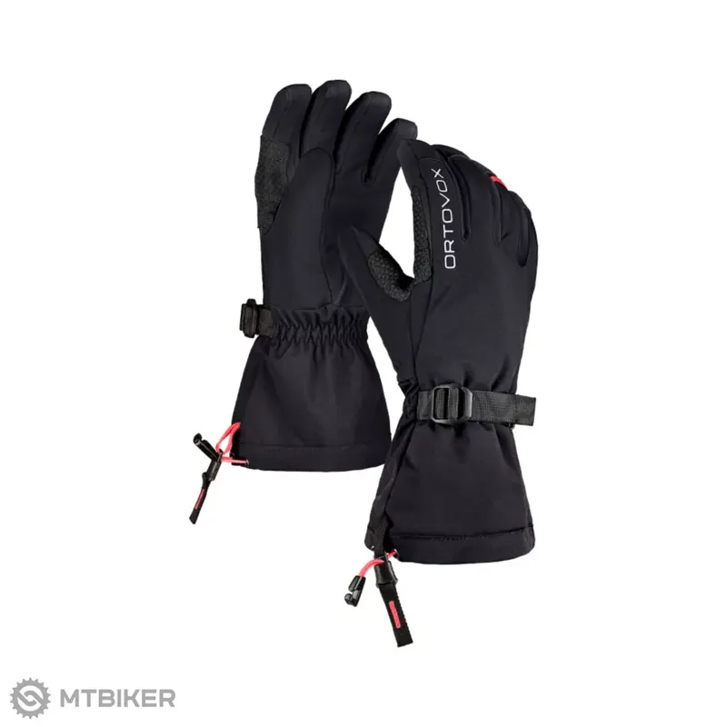 ORTOVOX Merino Mountain dámské rukavice, black raven Cenově Výhodný