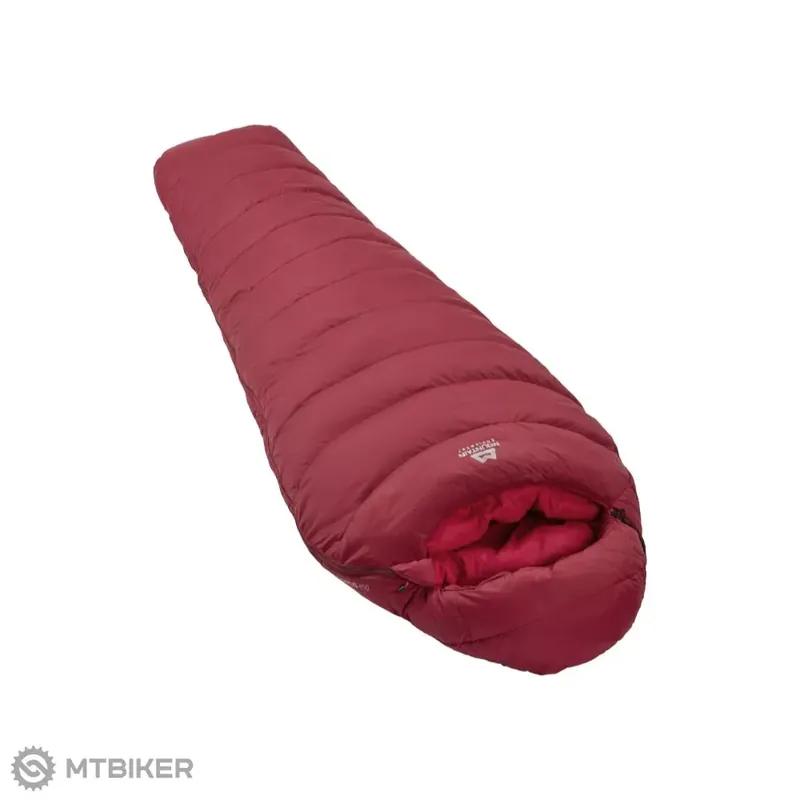 Finální Výprodej Mountain Equipment Olympus 450 Long dámský spacák, 195 cm, rhubarb