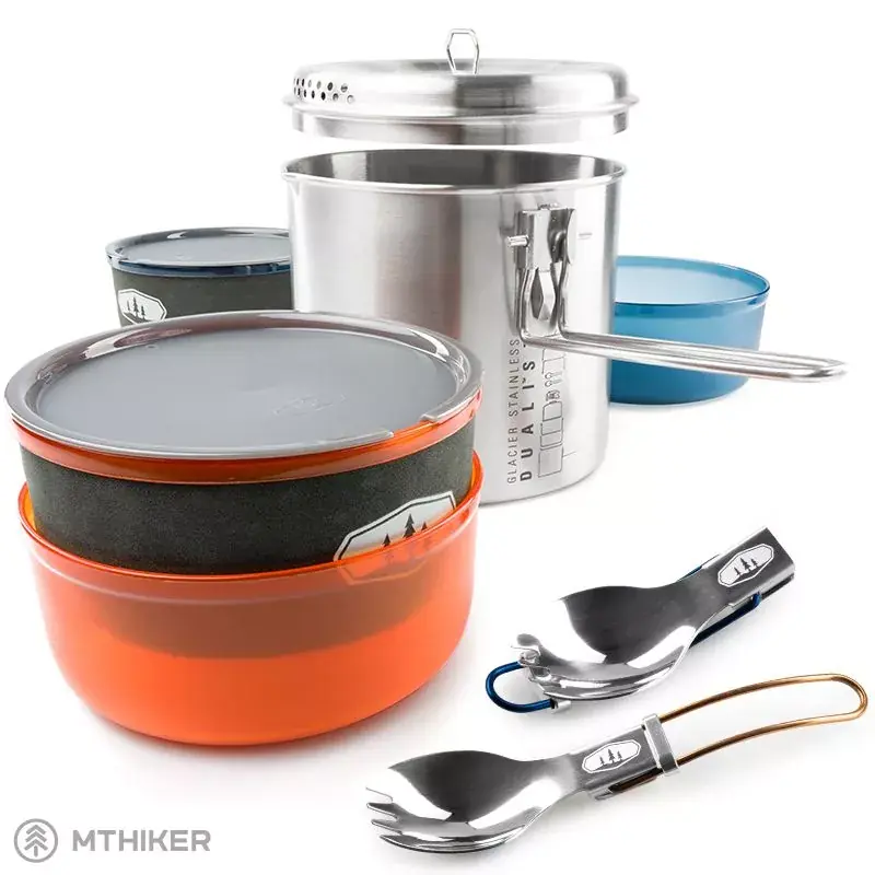 Expresní Doručení GSI Outdoors Glacier Dualist sada nádobí, 1.8 l