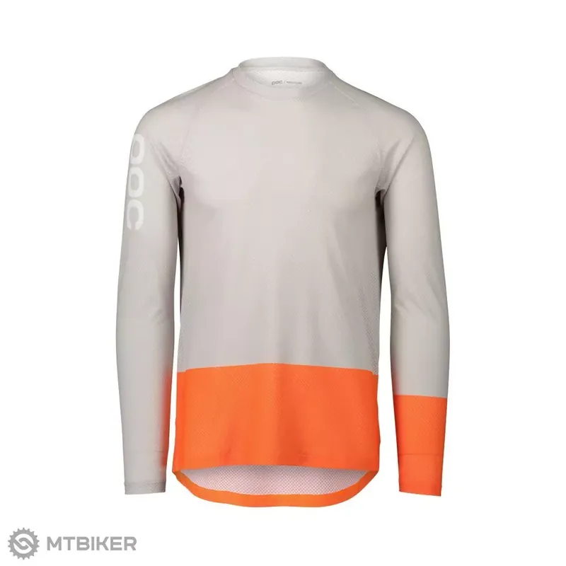 POC Pure LS dres, granit grey/zink orange Bezpečná Platba