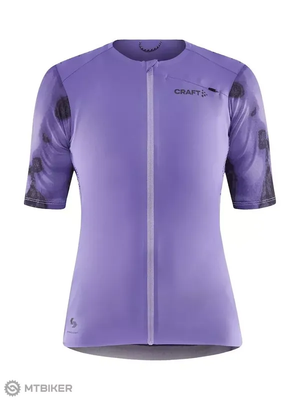 Sezónní Sleva Craft PRO Gravel dámský dres, světle fialová