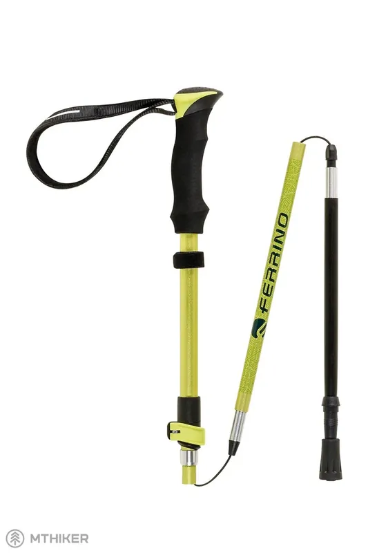 Finální Výprodej Ferrino Ortles hole, 115 - 135 cm, žlutá