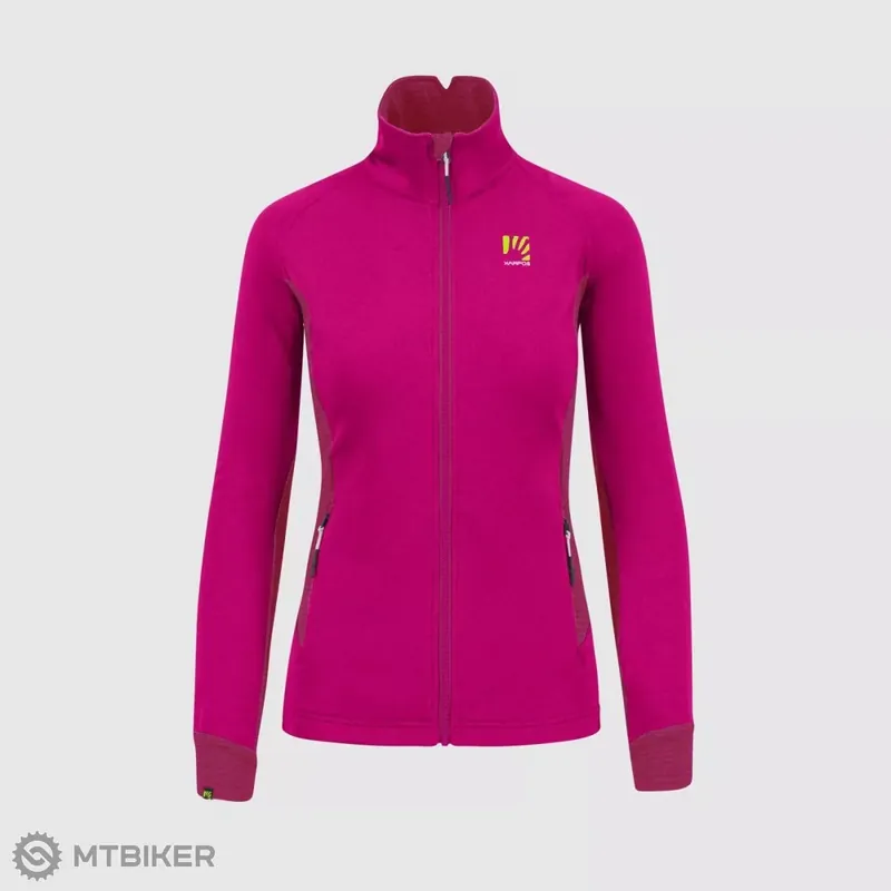 Akce Karpos Pizzocco Evo Full-zip dámská fleecová mikina, innuendo/cherries jubilee